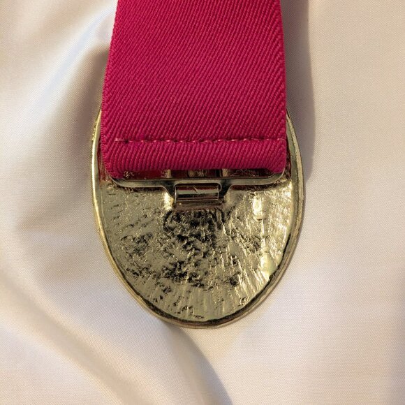 Vintage 1980s Wide Stretch Belt - Picture 4 of 7